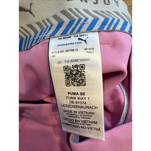 Puma Golf Shorts Lot of 3 Mens 34 Performance Stretch Golf Pink Gray Teal - Picture 8 of 9